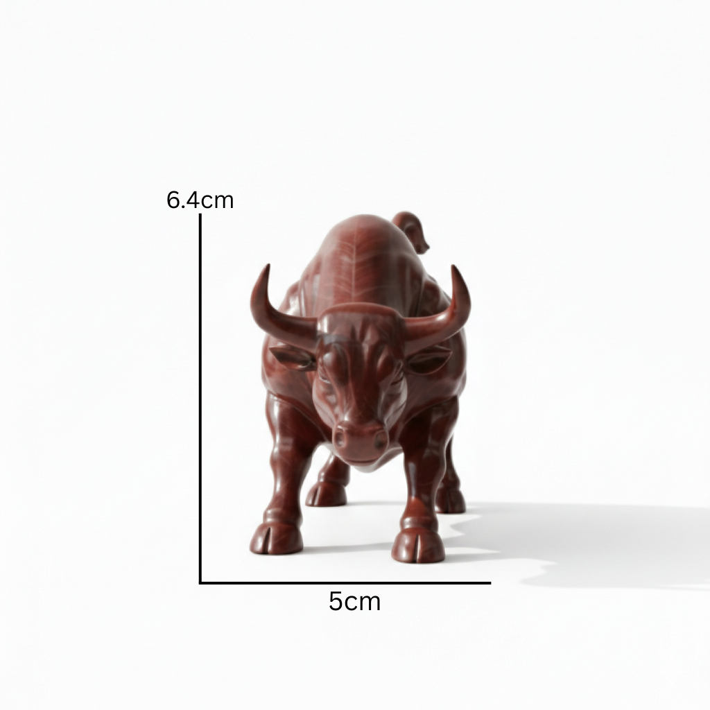 Majestic Bull Statue | Minimalist Strength Decor