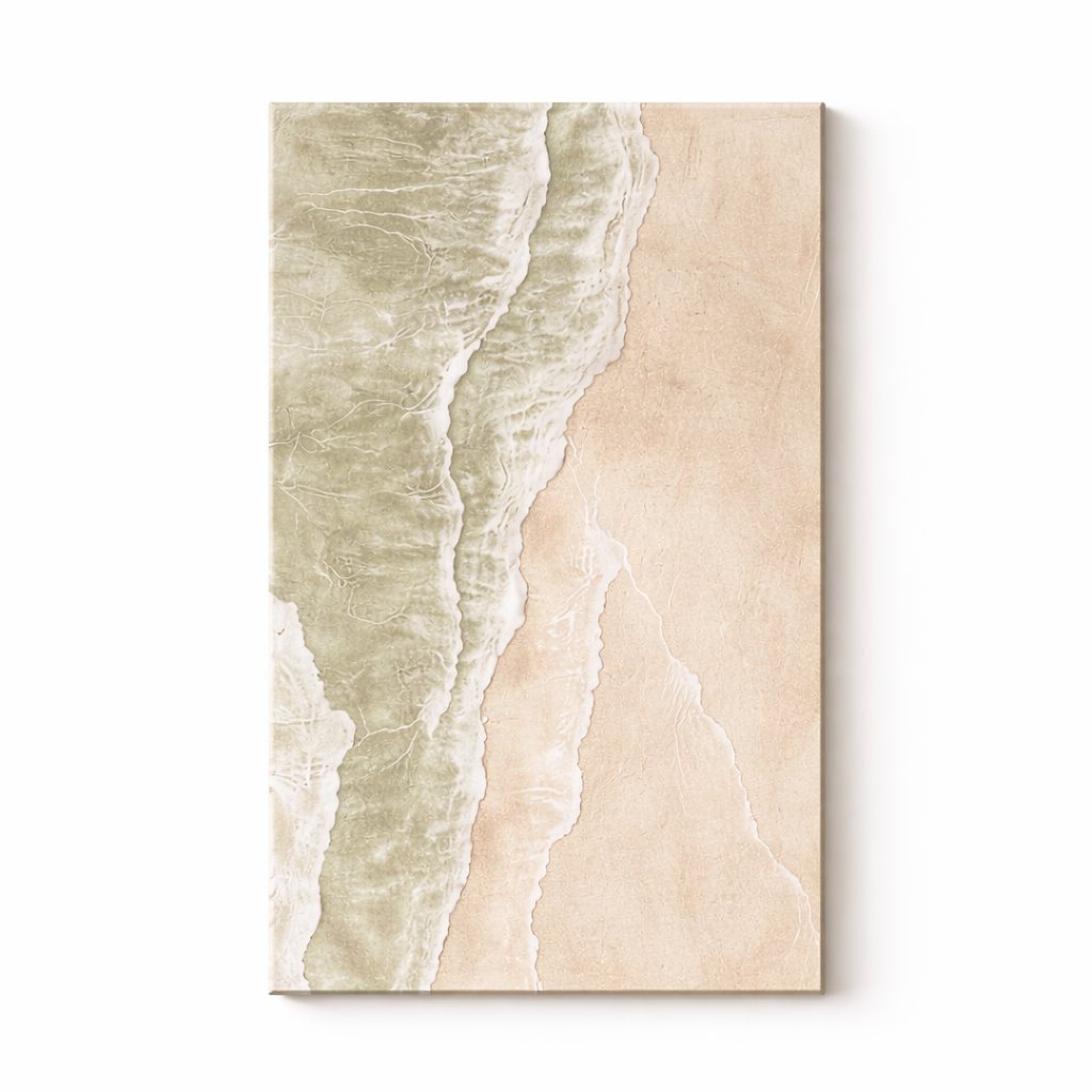 Modern Botanical Wall Art Set of 3 – Minimalist Nature Inspired Decorative Wall Panels for Living Room, Bedroom & Home Decor