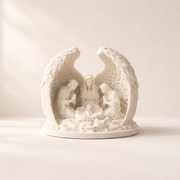 Holy Trinity LED Tealight Nativity Décor
