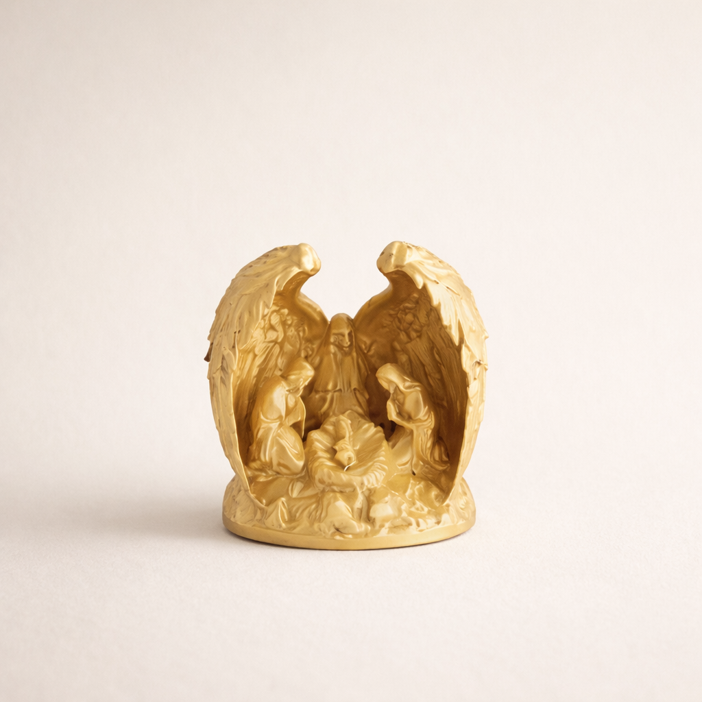 Holy Trinity LED Tealight Nativity Décor