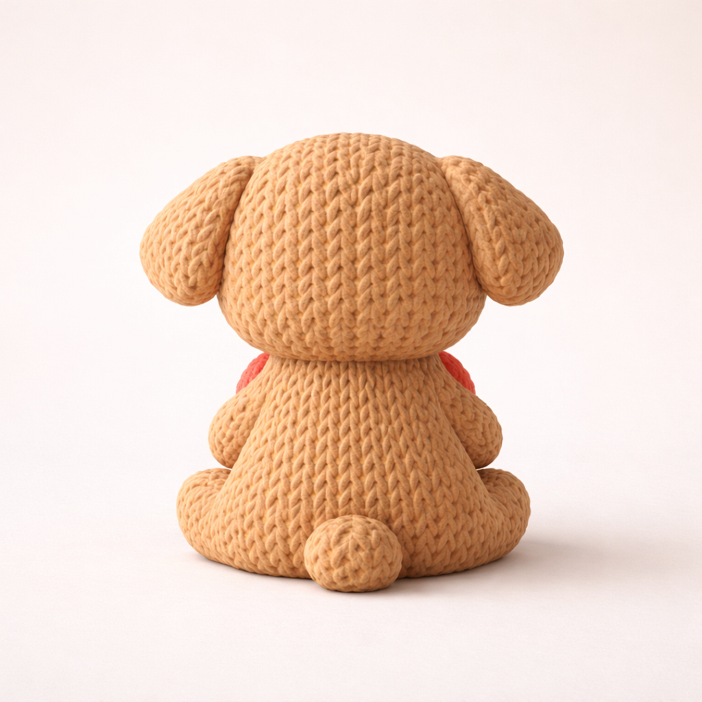 Cute Puppy Heart Figurine – Adorable Decorative Accent for Home & Gifting
