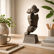 Abstract Face Sculpture Showpiece | Modern Artistic Home Decor Accent for Living Room & Office