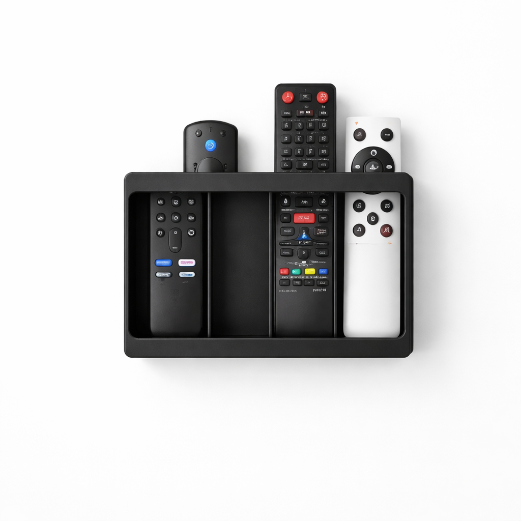 Minimalist 3-Compartment Organizer Tray | Modern Desk & Home Storage Holder
