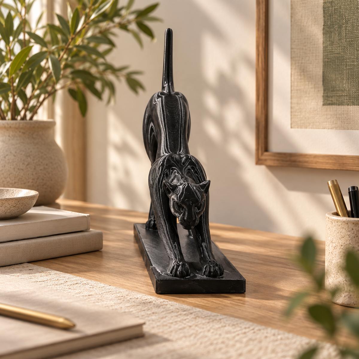 Shadow Stalker – Black Panther Decorative