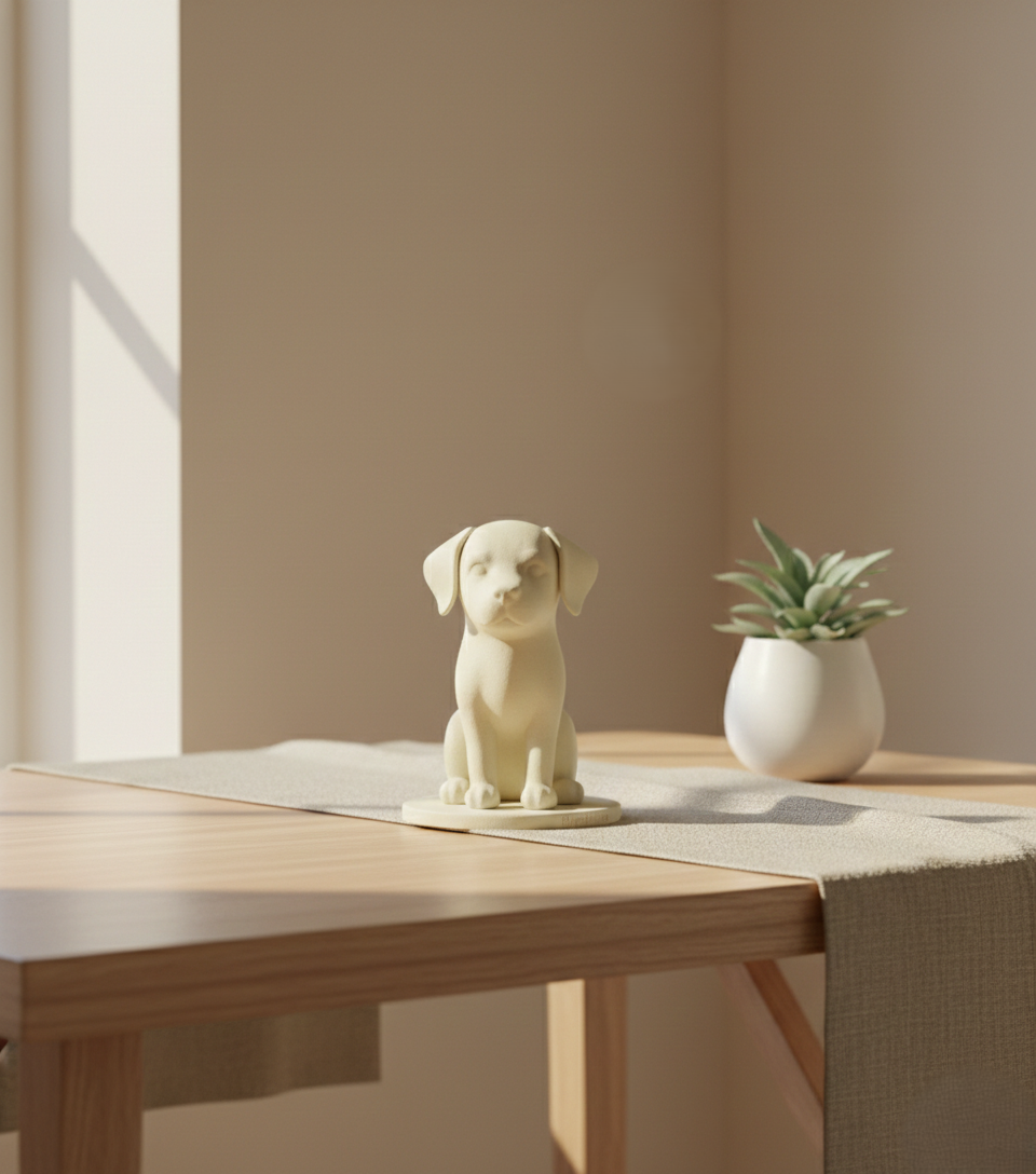 Labrador Retriever Minimalist Figurine