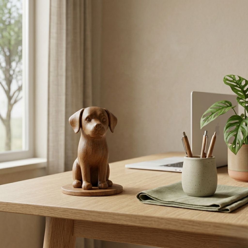 Labrador Retriever Minimalist Figurine