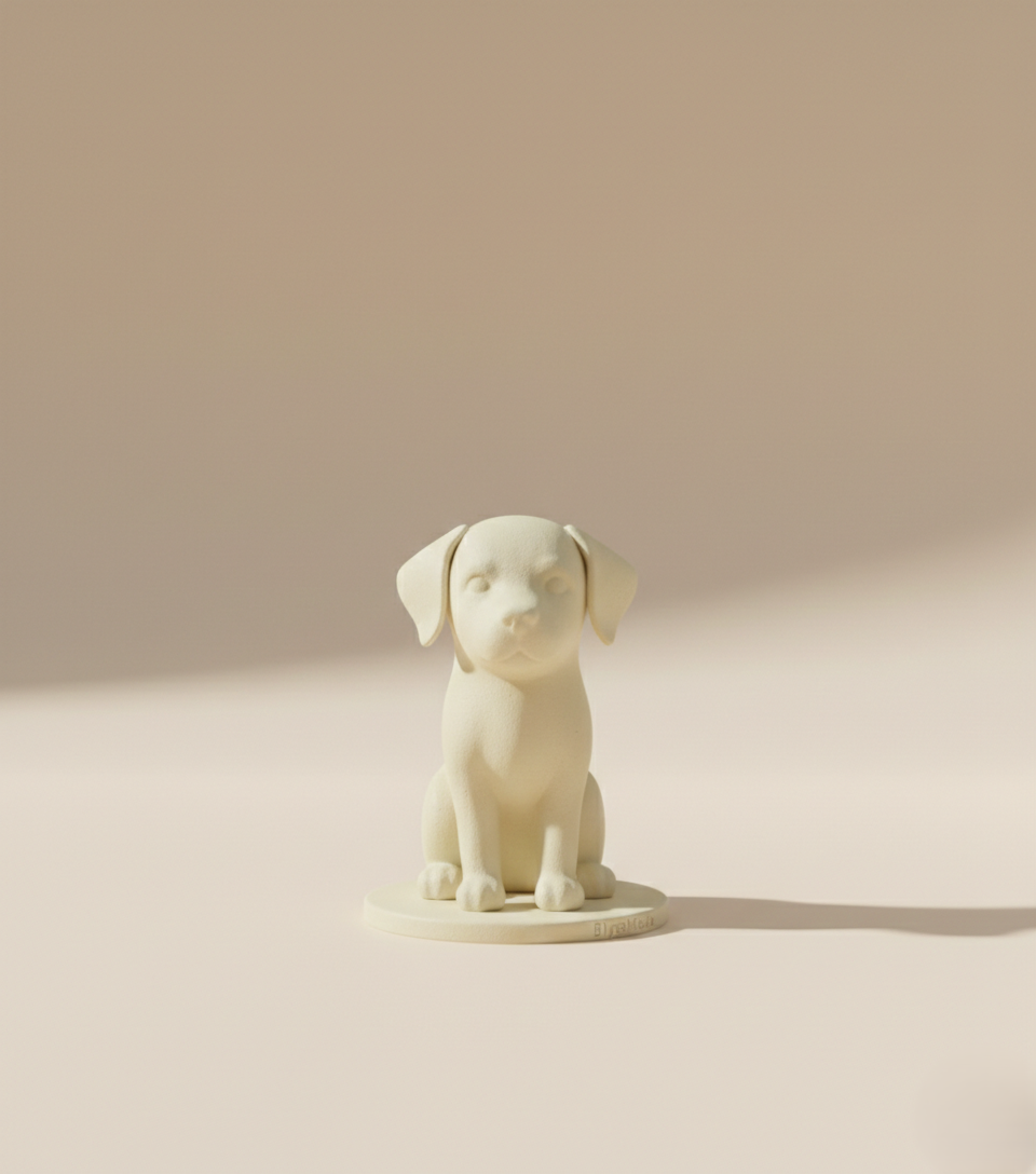 Labrador Retriever Minimalist Figurine