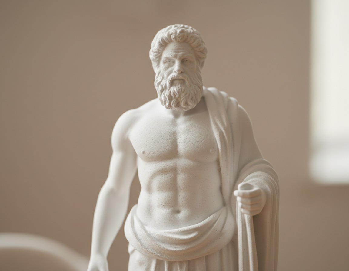 Elevate Your Space: The Olympian Statesman Sculpture