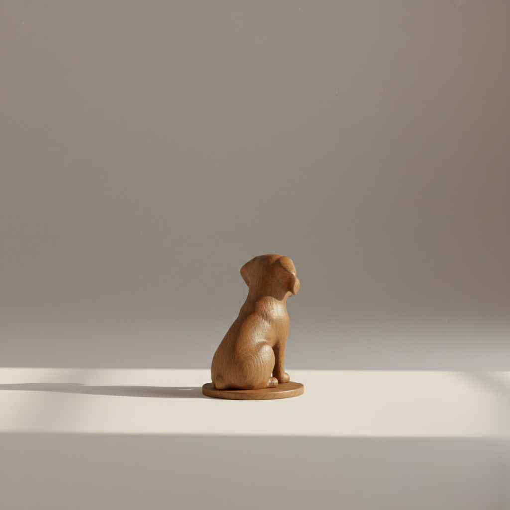Labrador Retriever Minimalist Figurine