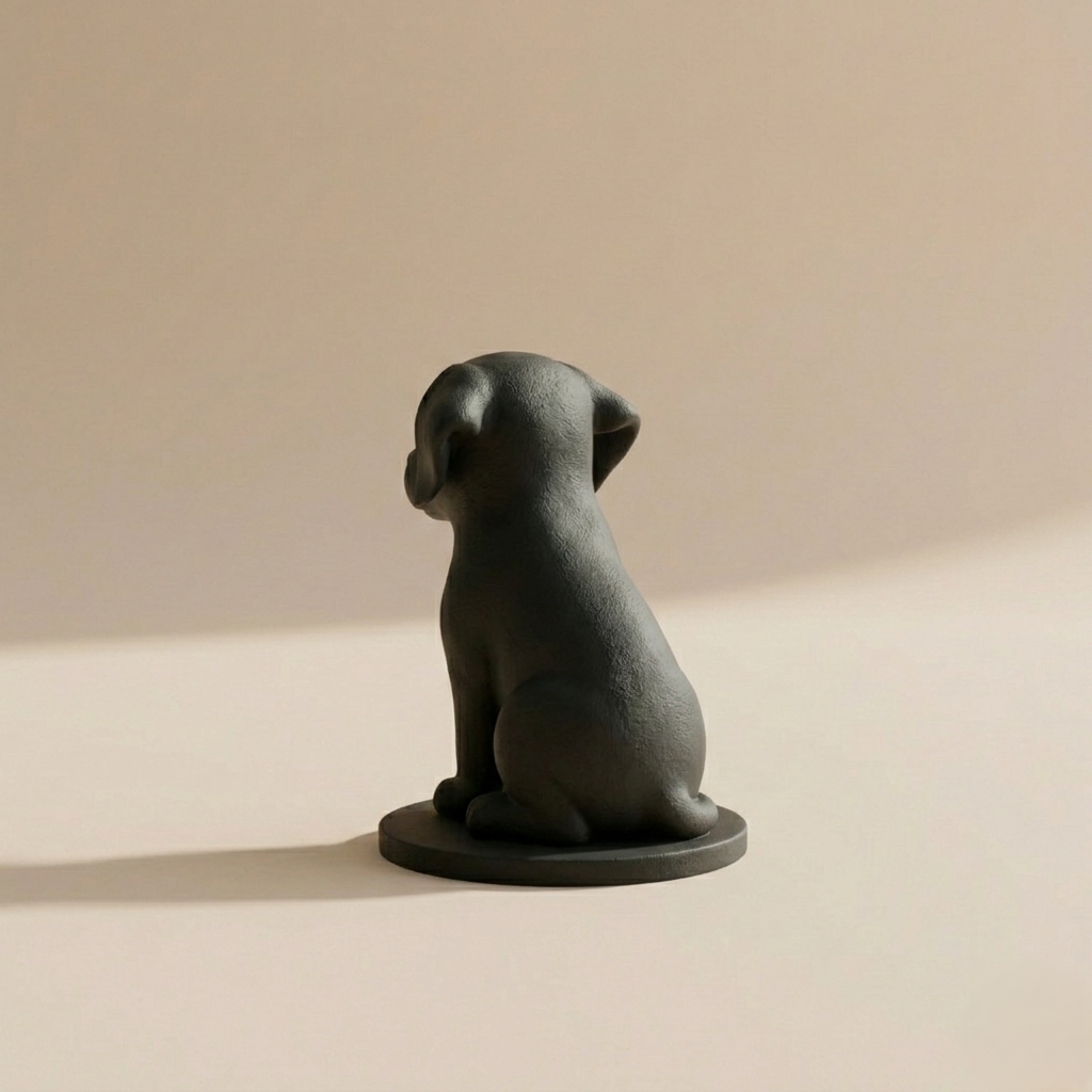 Labrador Retriever Minimalist Figurine