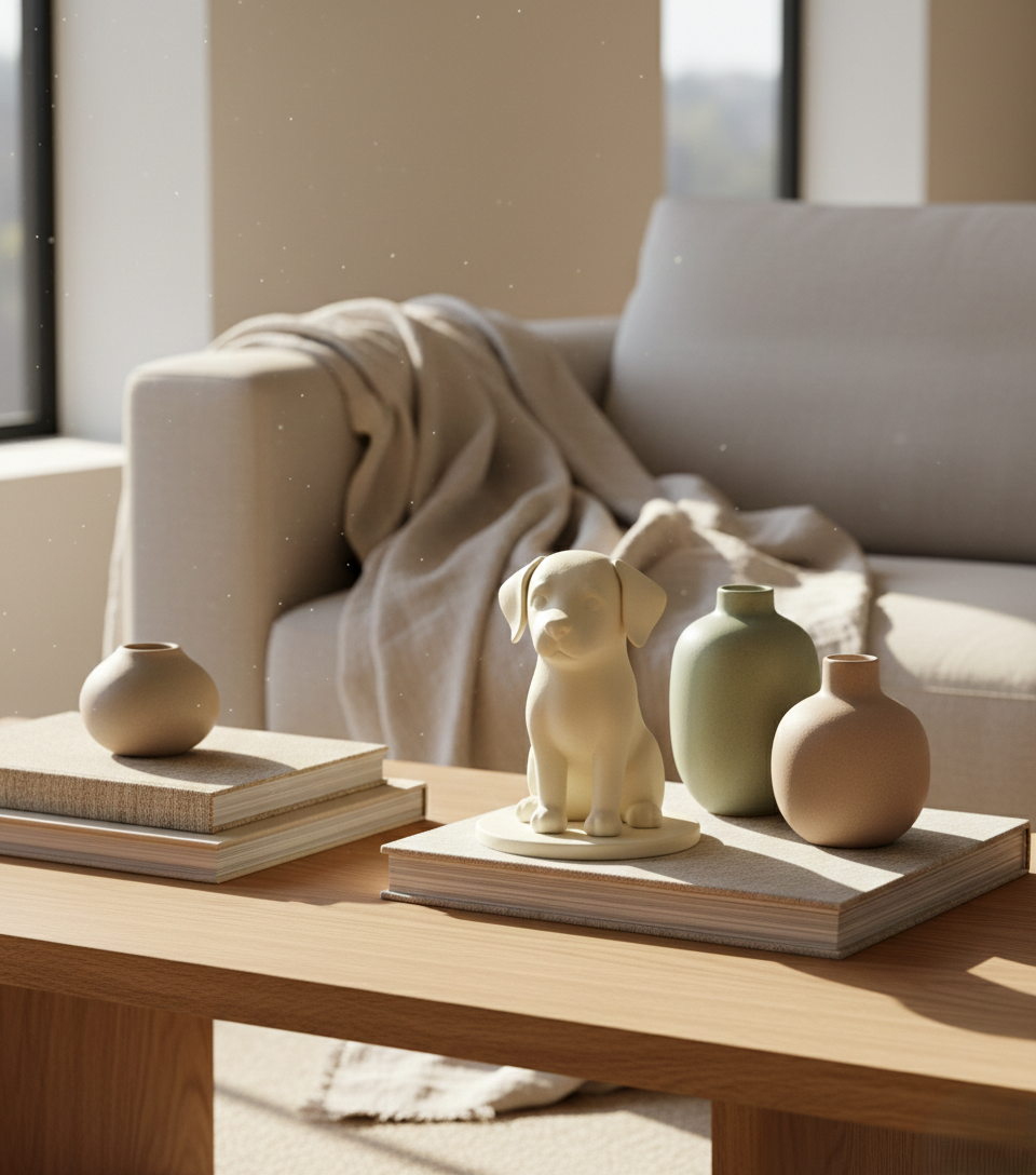 Labrador Retriever Minimalist Figurine