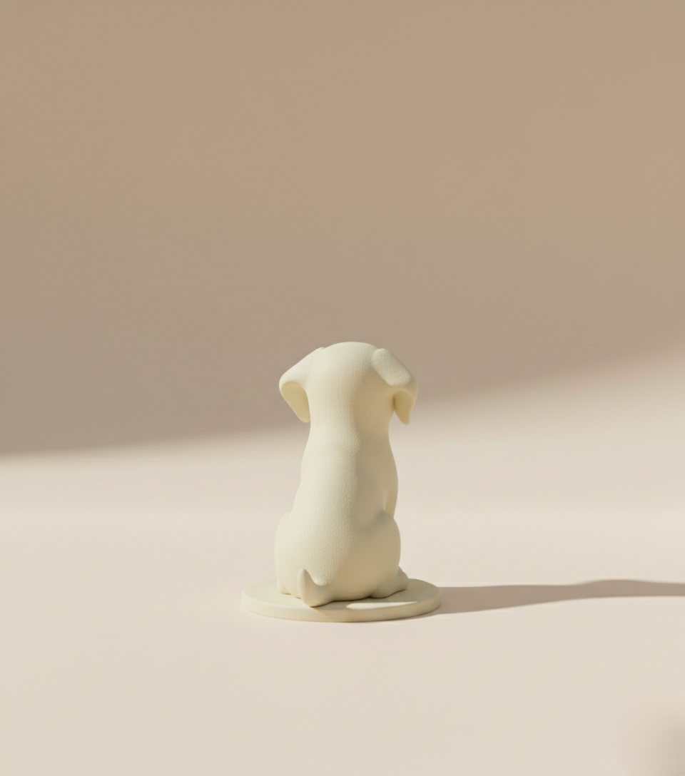 Labrador Retriever Minimalist Figurine
