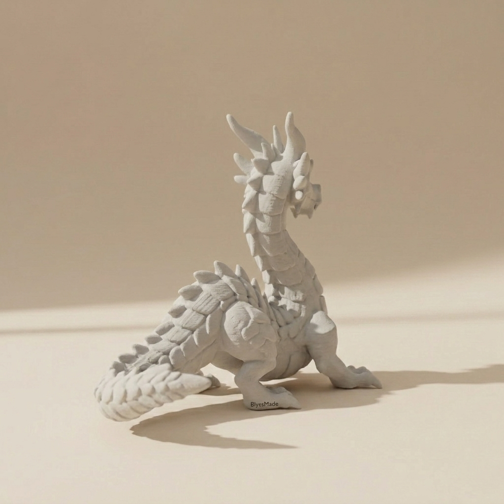 Eternal Guardian Dragon Sculpture