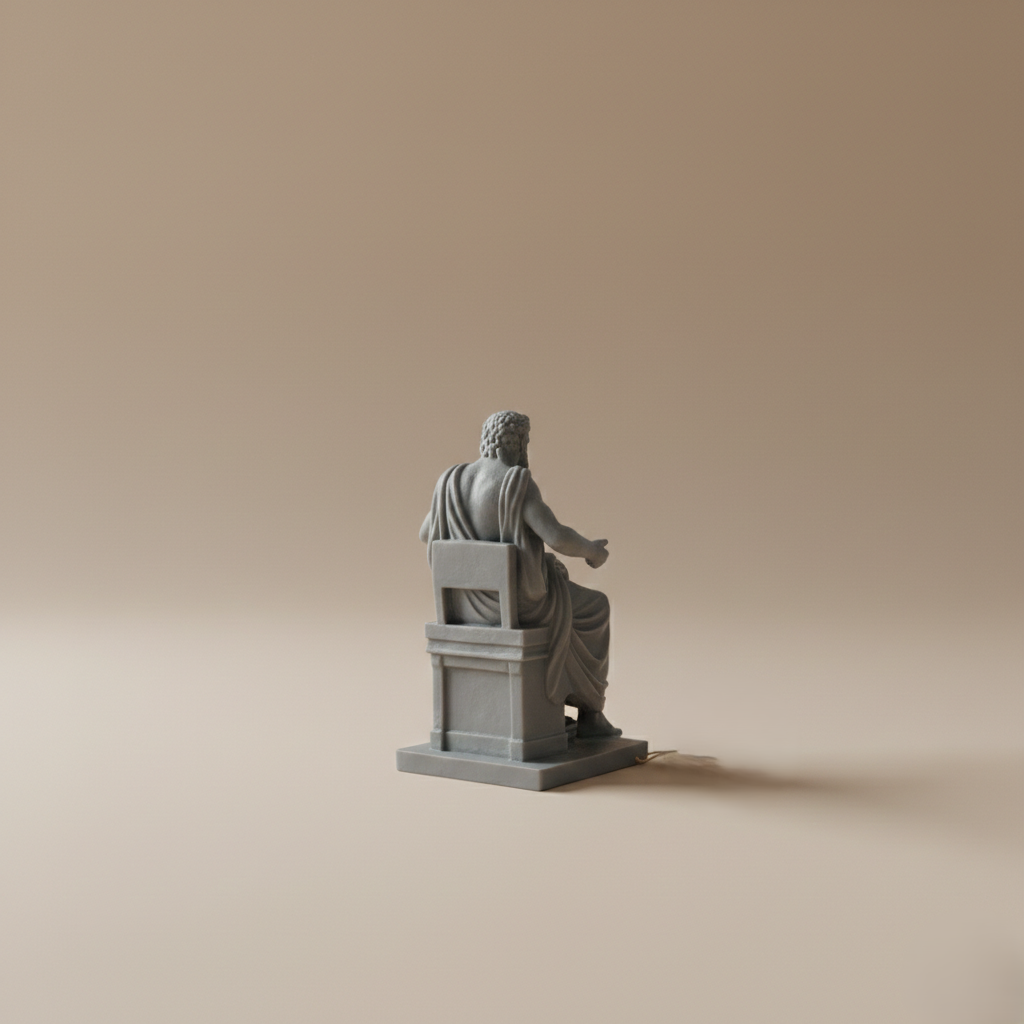The Seated Philosopher: A Timeless Accent for Modern Interiors