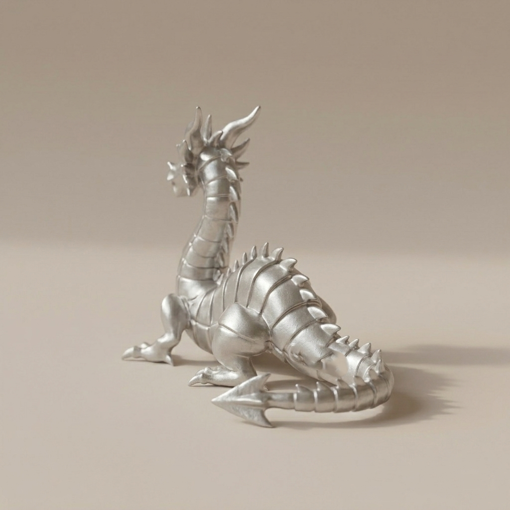 Eternal Guardian Dragon Sculpture