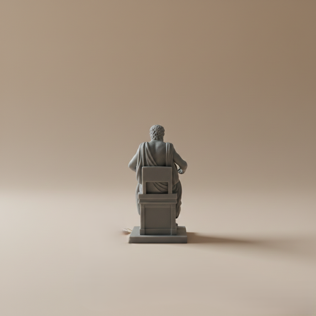 The Seated Philosopher: A Timeless Accent for Modern Interiors