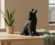 Elegant Spaniel Dog Figurine