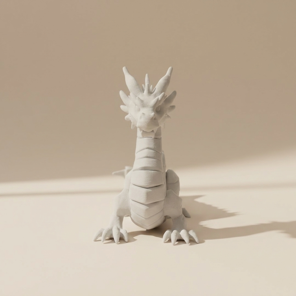 Eternal Guardian Dragon Sculpture