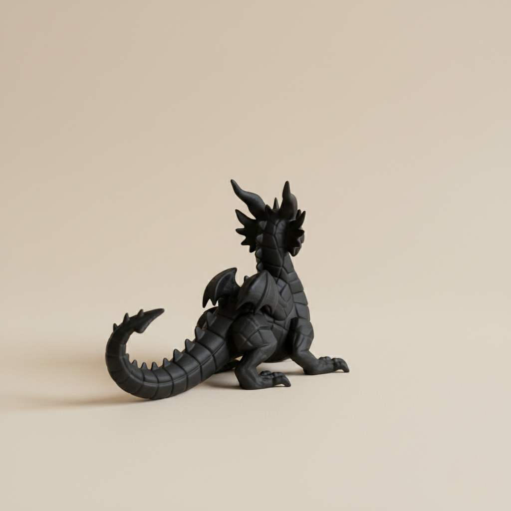 Eternal Guardian Dragon Sculpture