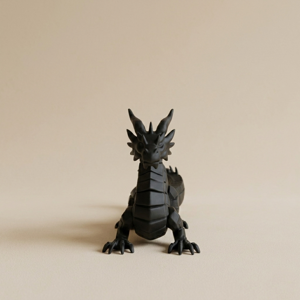 Eternal Guardian Dragon Sculpture