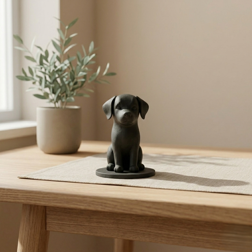 Labrador Retriever Minimalist Figurine