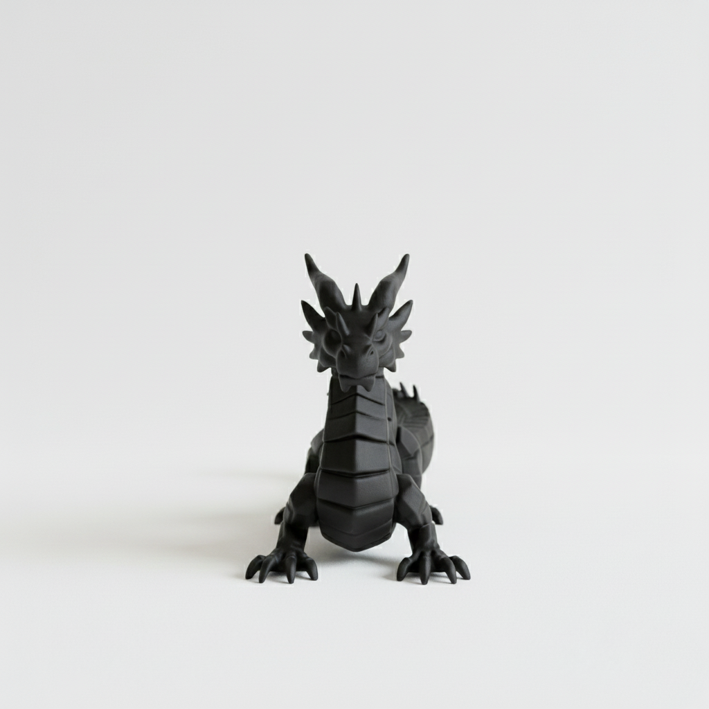 Eternal Guardian Dragon Sculpture