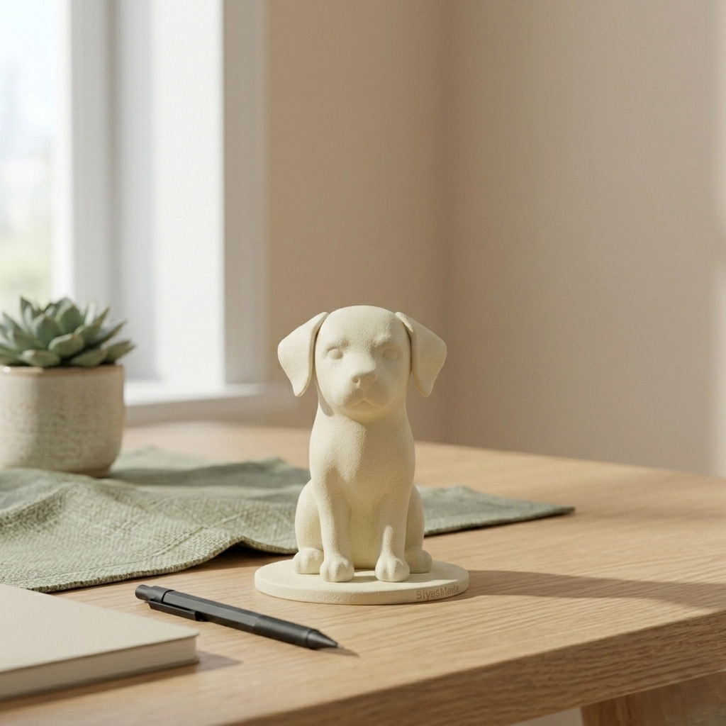 Labrador Retriever Minimalist Figurine